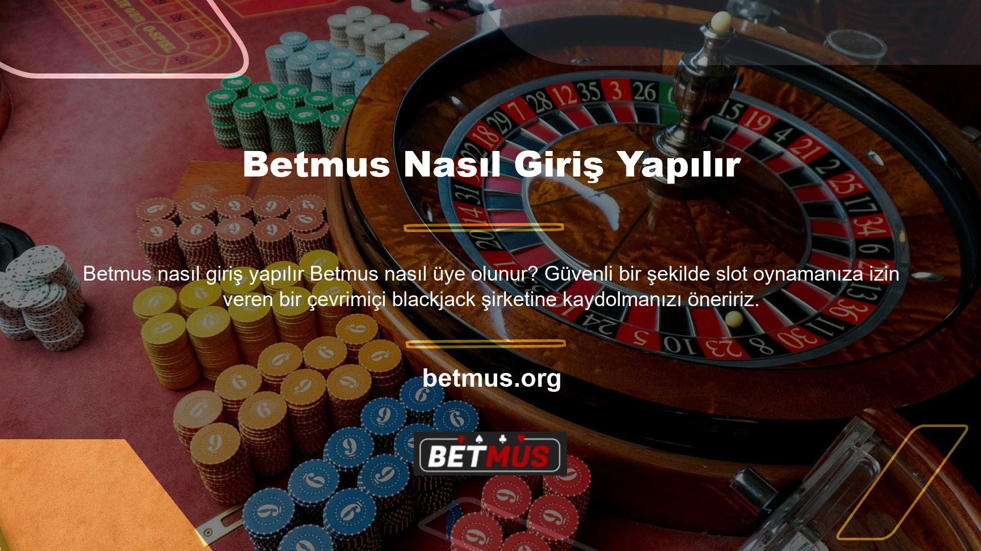 Betmus blackjack oynayarak kazanç sağlayabilirsiniz