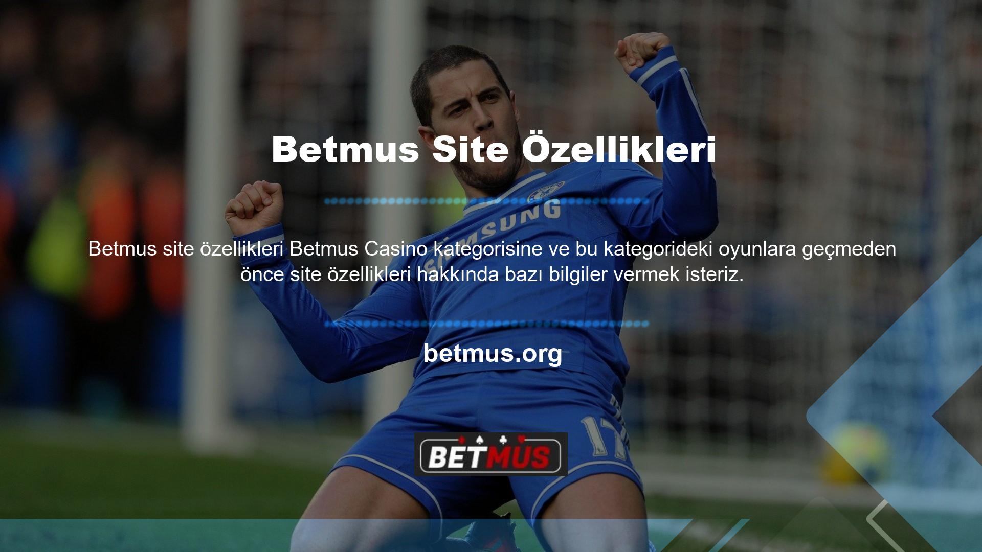 Betmus web sitesi ülkemizde hem casino kategorisini hem de spor sektörünü kapsayan yasa dışı bir casino sitesidir